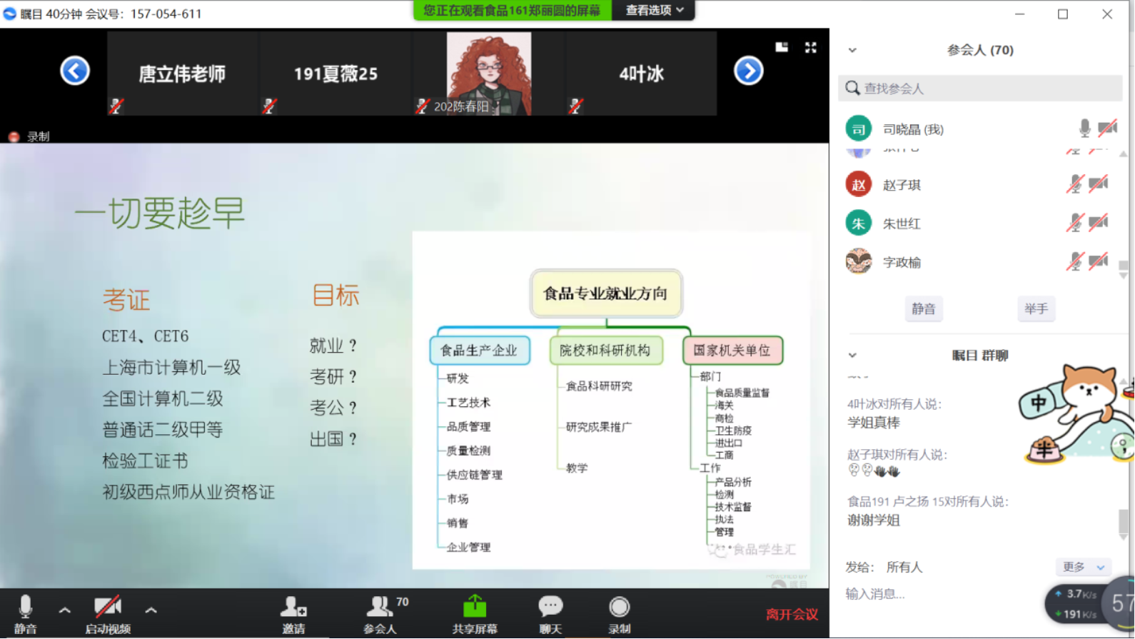 学业成长分享会